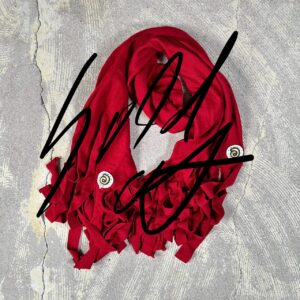 CHIKUCHIKU skirtf long-red [Now in Stock!]