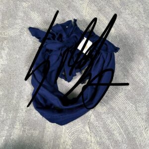 CHIKUCHIKU snood  fringe-navy[Now in Stock!]