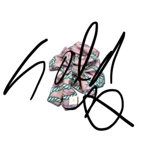 Silk Twisted Rope scarf Pink [Now in Stock!]