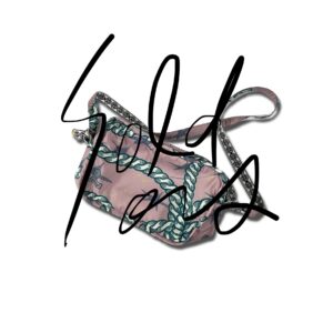 Twisted Rope Pouch Pink  [Now in Stock!]