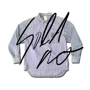 Colorblock Striped Shirt Blue[Now in Stock]