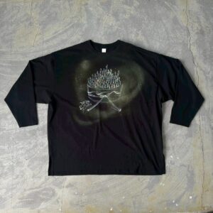 Cosmic 60 Candles Birthday Cake Tee sizeSB black [Limited edition of 1 pieces]