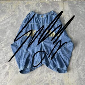 Dungaree 60 Pattern Pants light blue [Limited edition of 1 pieces]