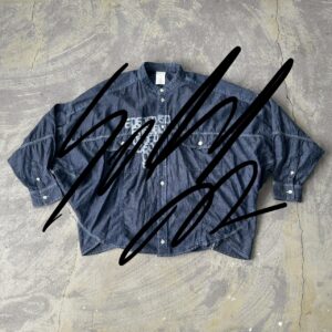 Dungaree 60 Pattern Shirt Navy [Limited edition of 1 pieces]