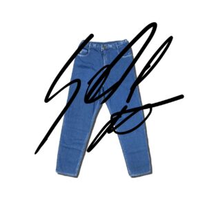 "Motteke Droboo!"DENIM PANTS #003 light blue SB size  [Now in Stock!]