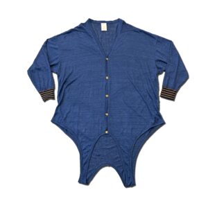 Linen Layered Cardigan Indigo  [Limited time Reservation Product]