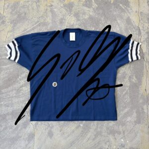 Only one Line Rib Top white&gray [Now in Stock!]