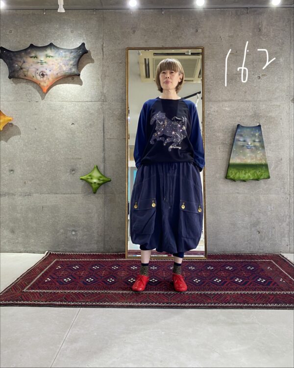 Round Jodphpur Pants navy [Limited time Reservation Product