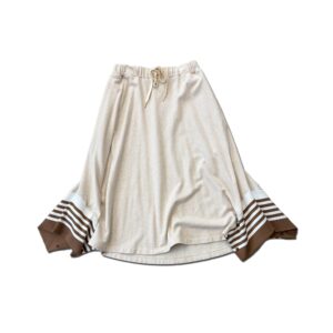 Sweat Skirt Pants Oatmeal [Limited time Reservation Product]