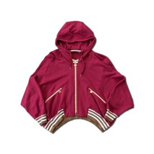 Sweat Zip Hoodie Wine [Limited time Reservation Product]
