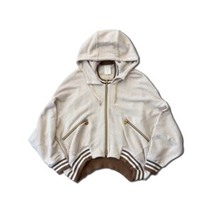 Sweat Zip Hoodie Oatmeal [Limited time Reservation Product]