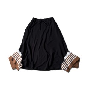 Sweat Skirt Pants Black  [Limited time Reservation Product]