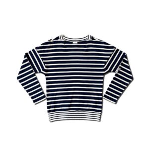 Border Long Tee Deep Navy [Limited time Reservation Product]