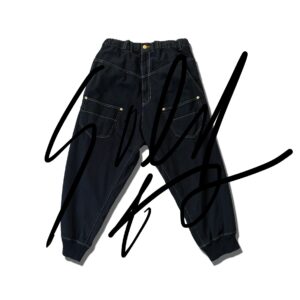 Obvious Black Pants sizeF  [Now in Stock!]