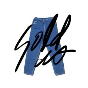 "Motteke Droboo!"DENIM PANTS #008 light blue F size  [Now in Stock!]