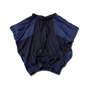Mixed HoneyCombs Skirt Navy [Limited Quantity Reservation Item]