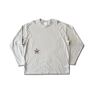 Lucky Horse Long Tee Ecru [Limited Quantity Reservation Item]