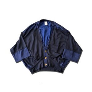 Mixed Cardigan Navy [Limited Quantity Reservation Item]